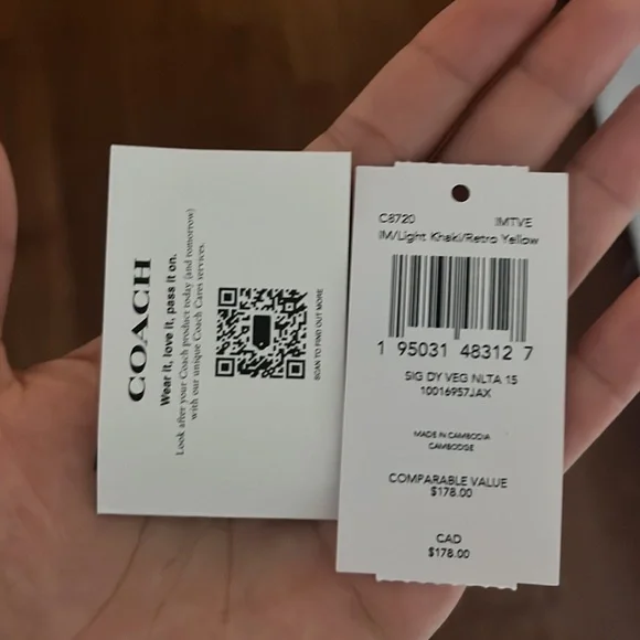 Coach hand bag - Picture 4 of 5